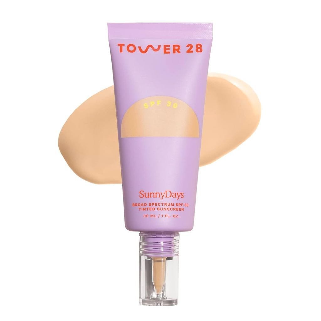 Tower28 SunnyDaysSPF30 Tone Moisturizer-Stackable Two-in-One Foundation และคอนซีลเลอร์+ครีมกันแดดแร่