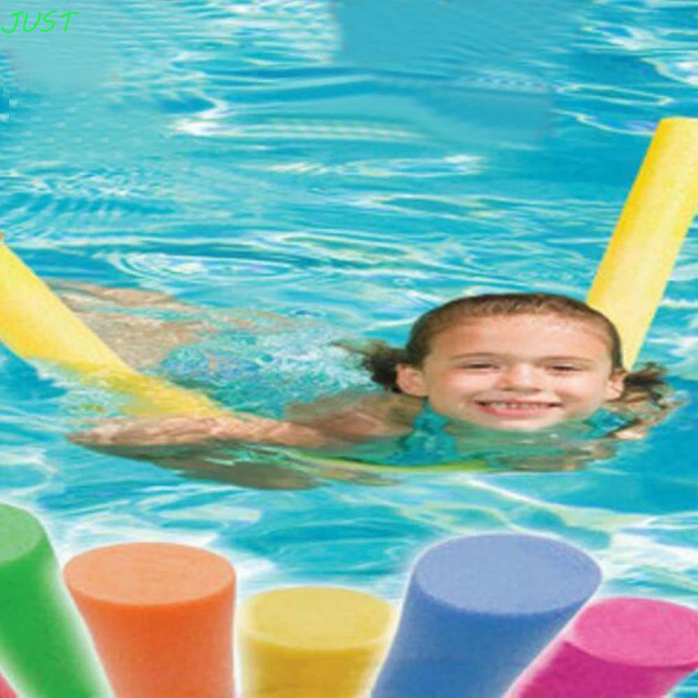 JUST แท่งโฟมลอยน้ํา Woggle Noodles Hollow สําหรับเด็กสําหรับอุปกรณ์สระว่ายน้ํา Water Float Aid