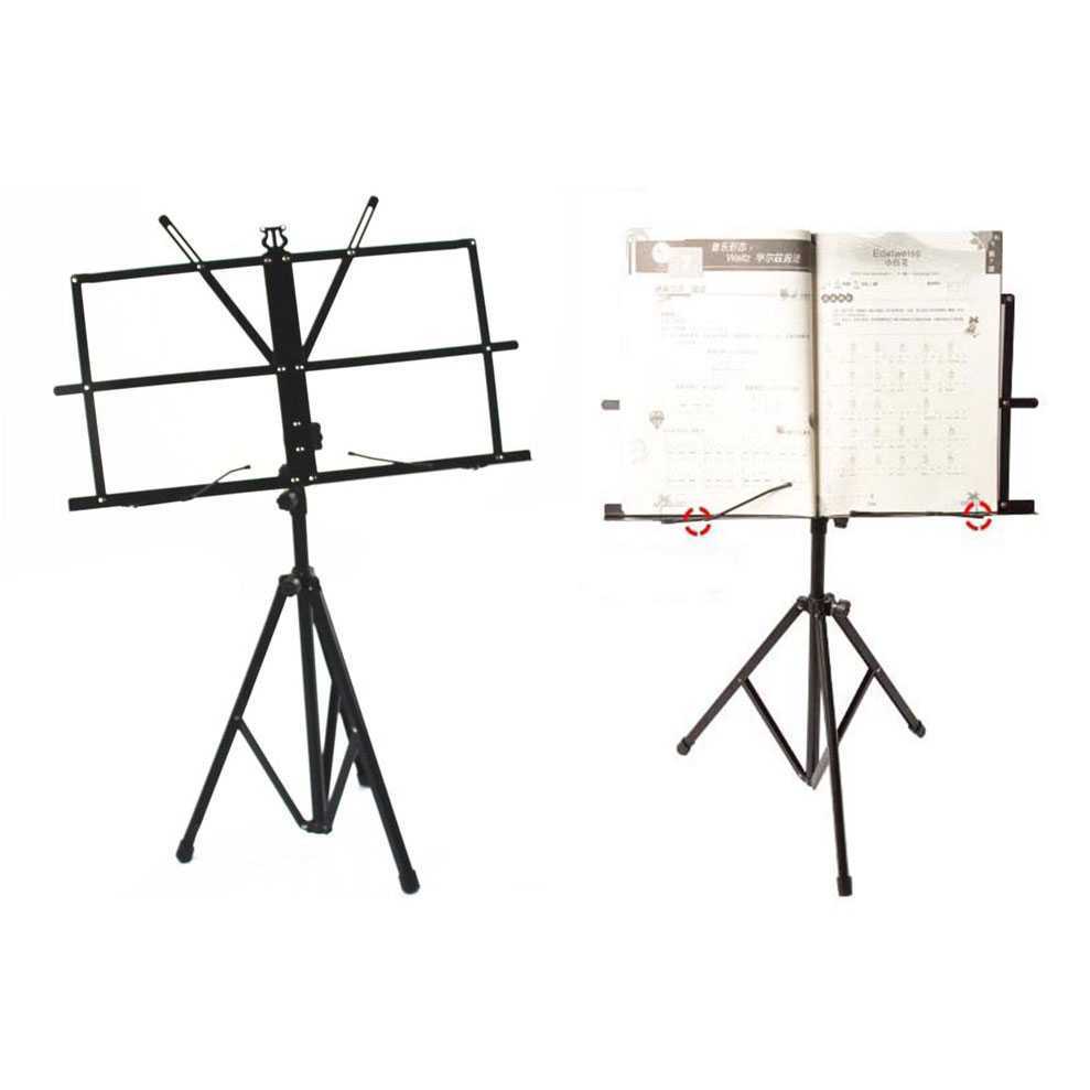 TASTYSTR STUDIO Stand Score Sheet Music Orchestra ขาตั้งกล้องพับได้ 1.2 ม. - F-01HC