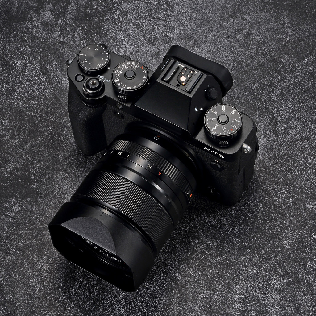 เหมาะสําหรับ Fuji XF33mm F1.4 Hood XF16-50mm XE5/XT5 Metal Square Hood