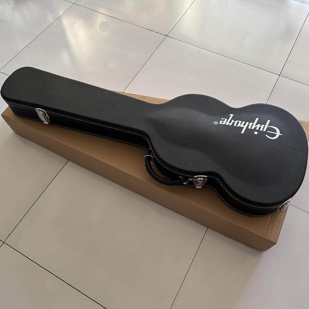 SG 61 Maestro Vibrola กีตาร์ไฟฟ้าเฉพาะเปียโน High-End กลอง Face เปียโนพร้อมล็อคกีตาร์กรณี