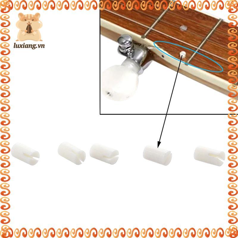 5 ชิ้น Banjo 5th String Nut 5 String Banjo สําหรับ Banjo คออุปกรณ์เสริม 5x 3 มิลลิเมตร