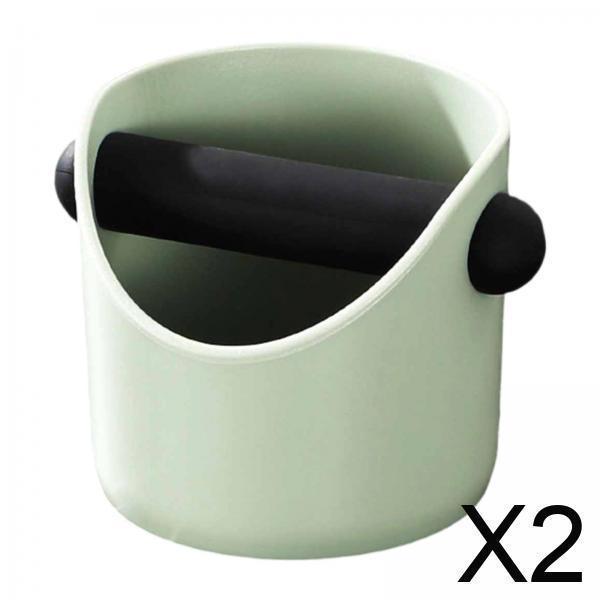 [lzdyyh39k] 2-6pack Coffee Knock Box Shop Club Home Kitchen Waste Bin Gift Espresso Knock