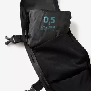 Decathlon Machine Washable Weight Training And Cross-Training Vest 0 - 5 Kg - Black