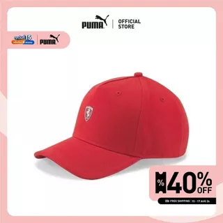 PUMA AUTO - หมวกแก๊ปสไตล์มอเตอร์สปอร์ต SPTWR สีแดง - 02400602