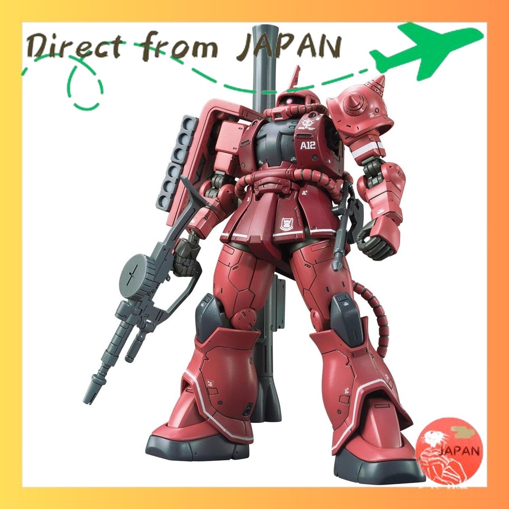 HG Mobile Suit Gundam THE ORIGIN Char's Zaku II Red Comet Ver. 1144 scale color-coded plastic modelT