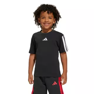 adidas ไลฟ์สไตล์ เสื้อยืดเด็ก Essentials เด็ก สีดำ JE0317