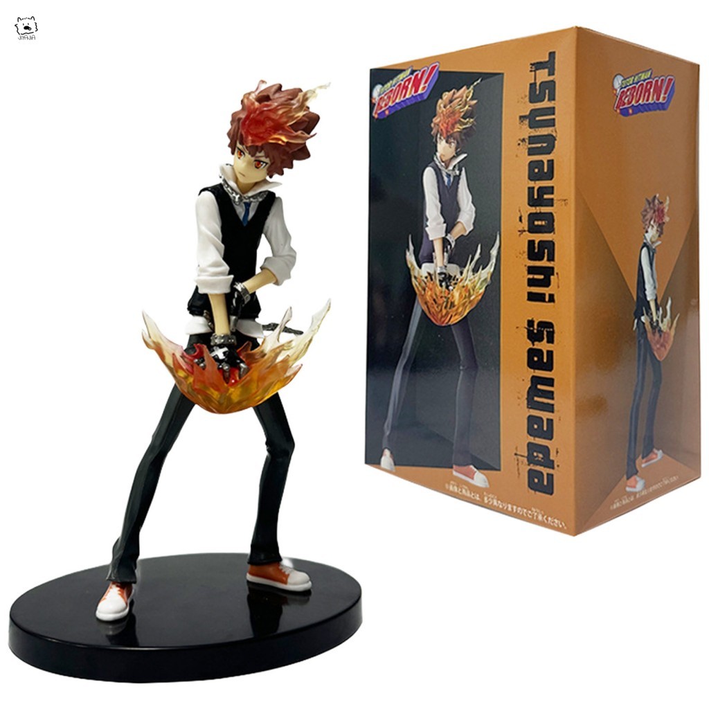 Reborn Family Teacher Tsuna Action Figure PVC Model Desktop Display