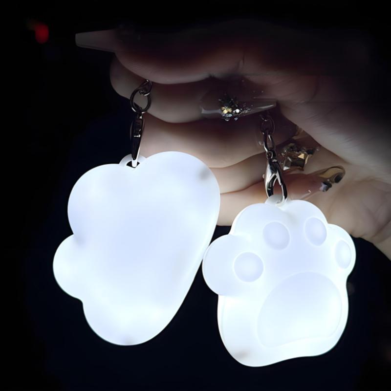(sun) Touch Sensitive Glowing Heart Shape Light LED Automatic Sensing Purse Light Touch Activated กร