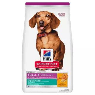 [เซตสุดคุ้ม] Hill's Science Diet Perfect Weight อาหารสุนัขพันธุ์เล็ก อายุ 1-6 ปี สูตรลดและควบคุมน้ำหนัก 1.8 กก. ( 2 ถุง)