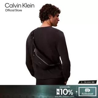 CALVIN KLEIN กระเป๋าสะพายข้างผู้ชาย Waistpack ทรง Belt Bag รุ่น 4D3161G UB1 - สีดำ