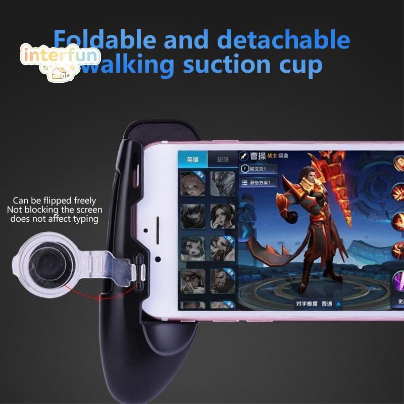 [INTER] 3 In 1 Portable Universal Mobile Phone Gamepad Holder Telescopic Gamepad Controller Mobile G