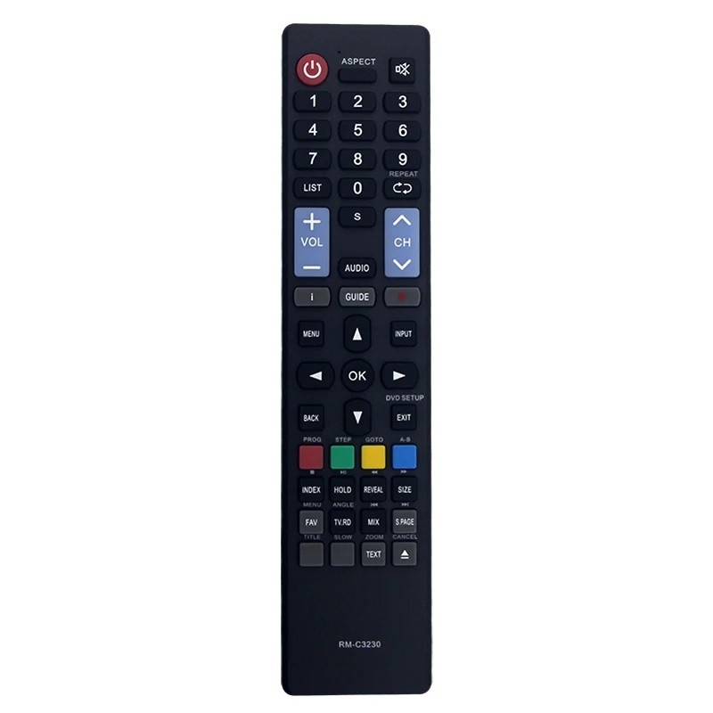 RM-C3230 รีโมทคอนโทรลเข้ากันได้กับ JVC TV LT-32C360 LT-39C460 39C640 32C485 32C365 NK40F1FHD NK32G6H