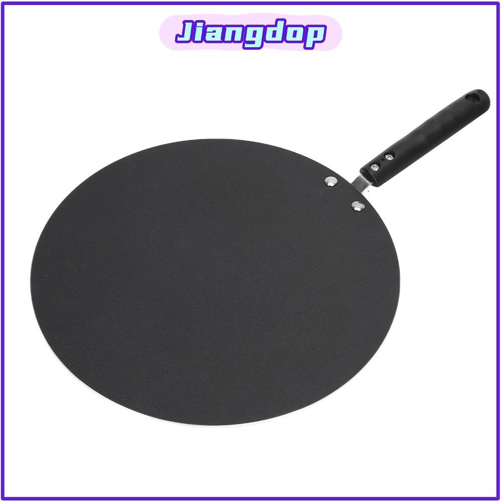 JIANG Pancake Griddle, Nonstick Round Crepe Pan, เครื่องมือห้องครัวอลูมิเนียมทําความสะอาดง่ายทนทาน D