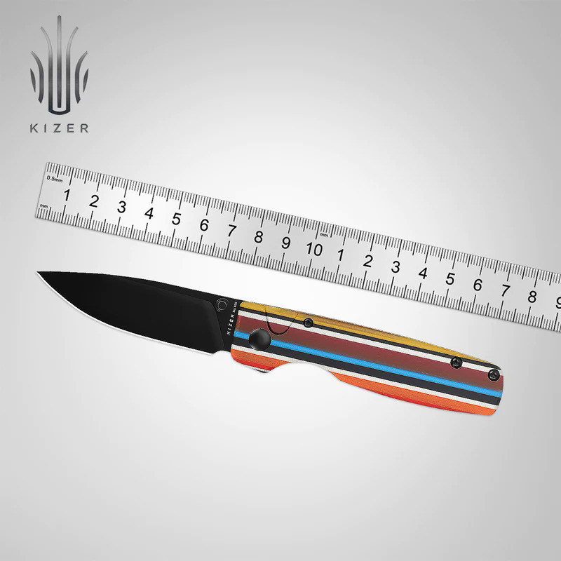 🔥 Kizer Serape Series Folding Pocket Knife V3605C1 al New Colorful G10 Handle with 154CM Steel Blade