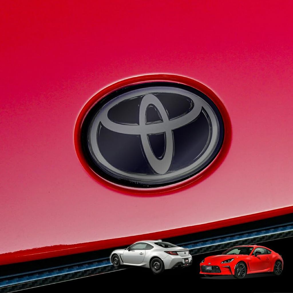 ฟิล์มกันรอยเอ็มเบล็มหน้า ตัดสำเร็จ สำหรับ Toyota GR86 (ZN8) | Front Emblem Protection Film, Pre-Cut,