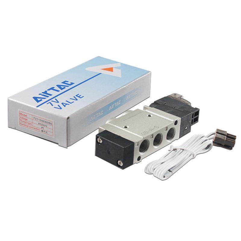 โซลินอยด์วาล์วแท้ Airtac รุ่น SY7120 7V210-08-B/A/F-050/200 7V21008B050