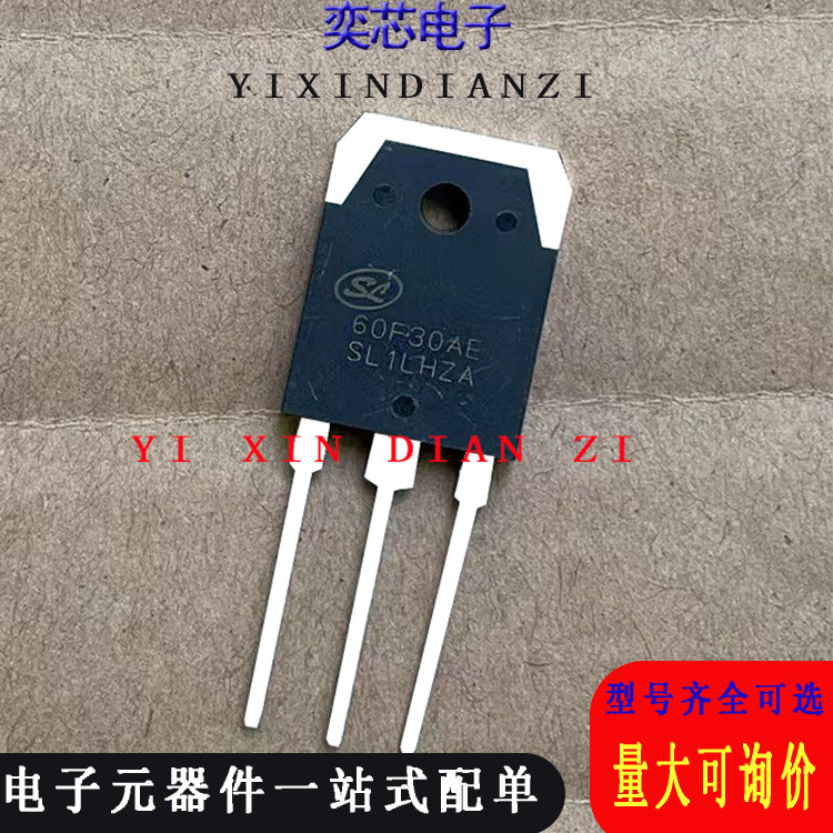 SFR60F30AE ยี่ห้อใหม่พร้อมสต็อก TO-3P 300V60A เครื่องเชื่อม Fast Recovery การวัดไดโอด