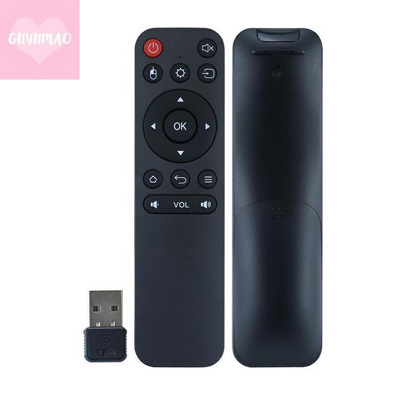 [guyumao] รีโมทคอนโทรลเสียงอัจฉริยะรีโมทคอนโทรลไร้สาย 2.4GHz พร้อม USB สําหรับกล่อง Android TV / PC