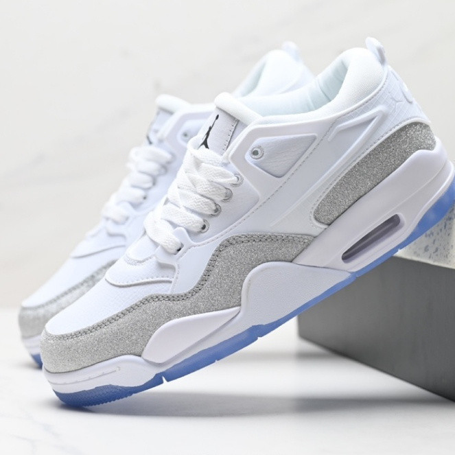 รองเท้าบาสเก็ตบอล Retro Low-Top Air Jordan 4 RM กันลื่น