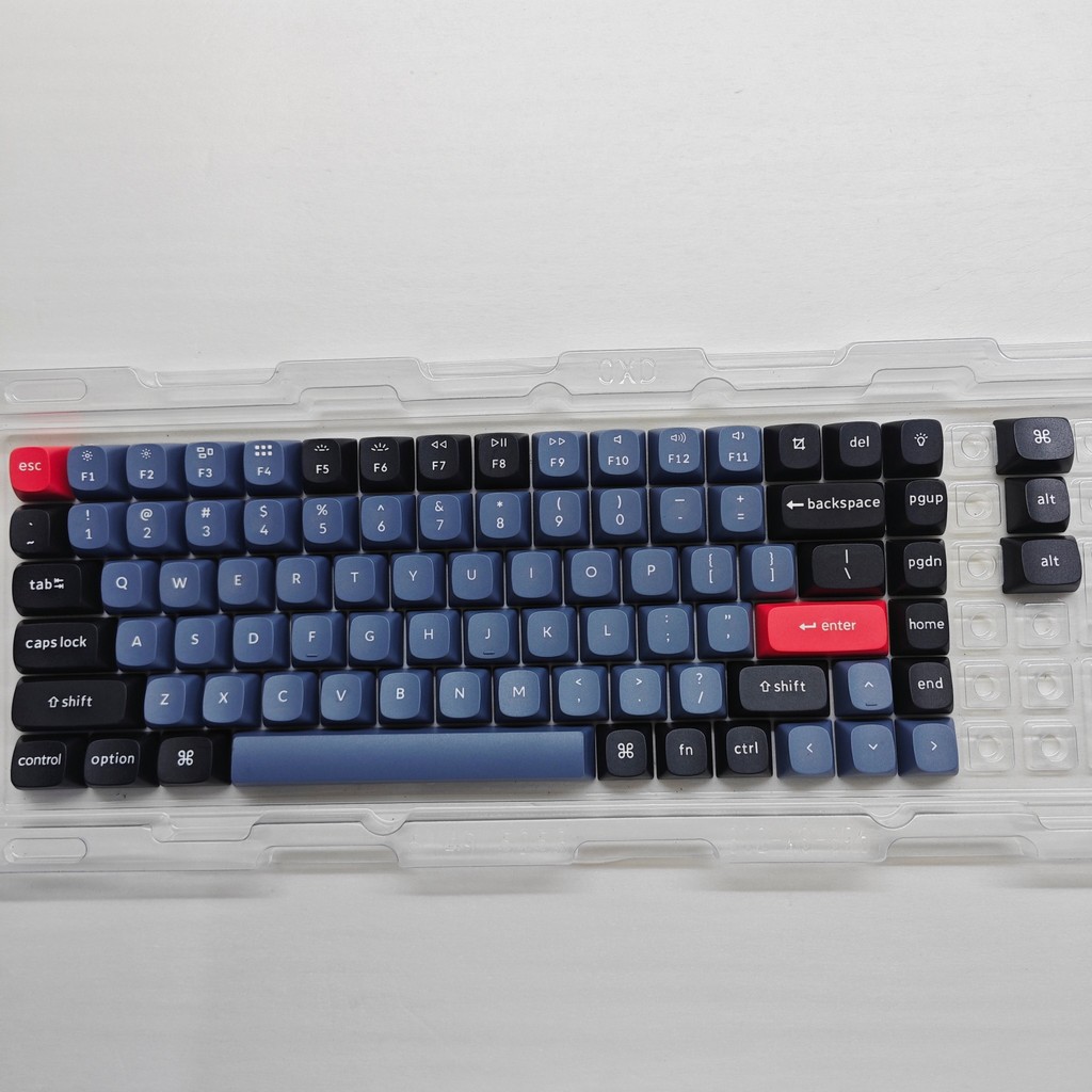 Keychron K2 MAX Cross Core แกนสูงปุ่มกดฉีด PBT Keycap OEM ความสูงสีจับคู่สไตล์