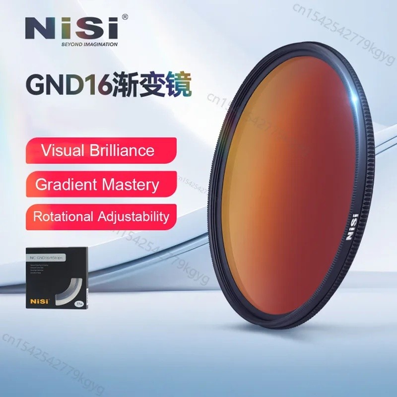 L1AL NiSi 82 มม.77 มม.เคลือบนาโนสําเร็จการศึกษา Neutral Density Filter GND16 1.2 GND Filter สําหรับก