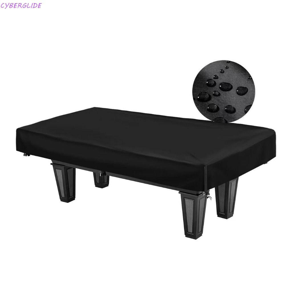 CYBERGLIDE Pool Table Cover, 7FT/8FT/9FT 210D Billiards Table Dust Cover,เฟอร์นิเจอร์ป้องกันแสงแดดพร