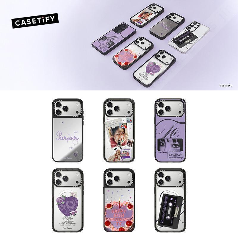 CASETiFY เคสไอโฟน Kim Taeyeon iPhone17 Pro max 16 15 14 13 12 เคสไอโฟน anti-drop case