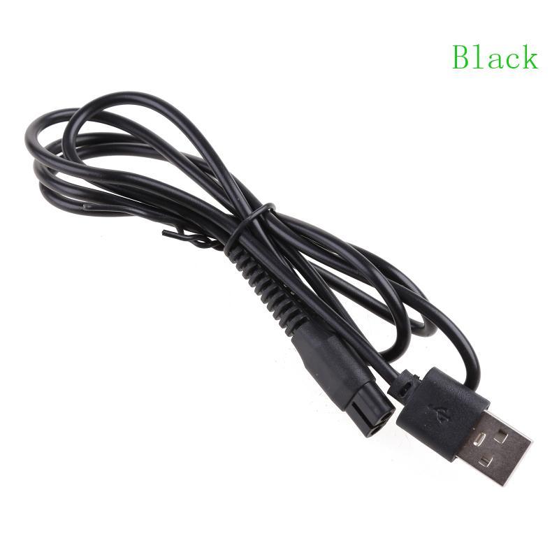 สีดํา 5V สายชาร์จสาย USB สําหรับเครื่องโกนหนวดไฟฟ้า RQ310 RQ320 RQ330 RQ350 S510 S520