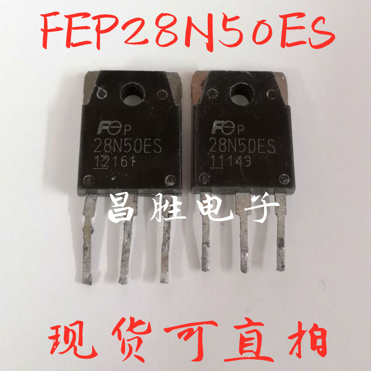 นําเข้าถอดชิ้นส่วน FEP28N50E 28N50ES MOS Field Effect Tube 28A500V