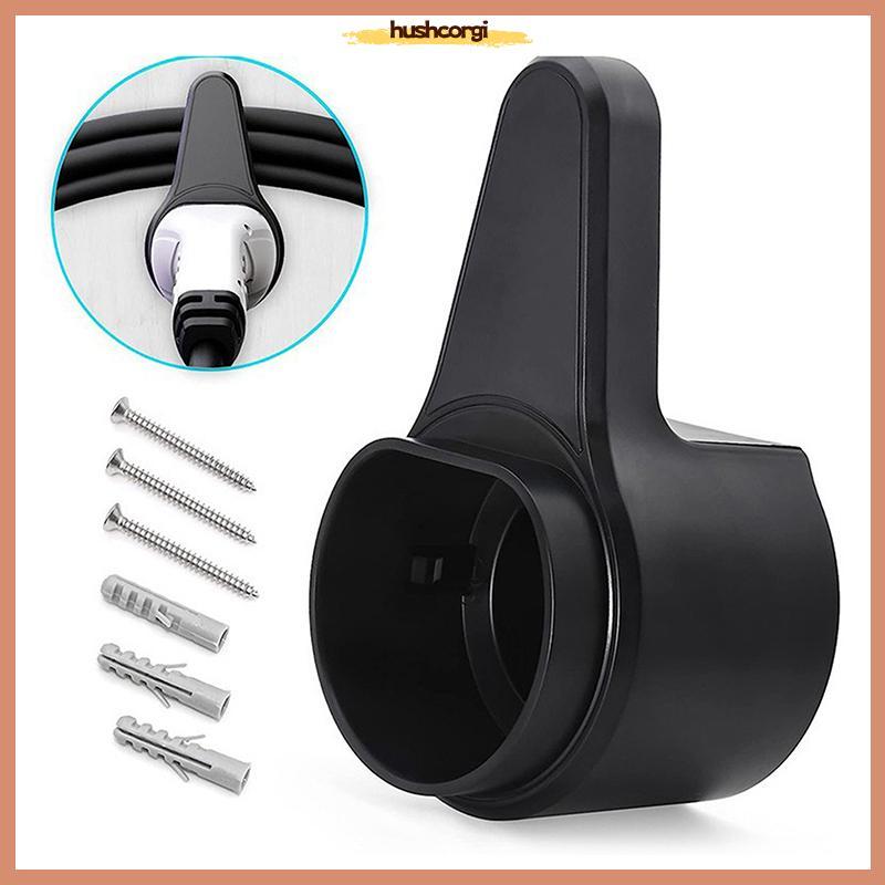 [hushcorgi] EV Charger Plug Holder Type2 Type1 GBT Electric Vehicle Car Charging Plug EV Charger Sta