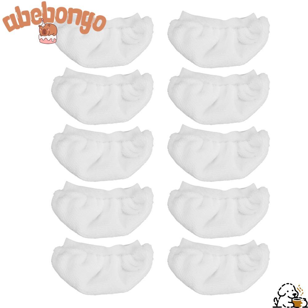 ABEBONGOTF 10 ชิ้น Steam Cleaner ผ้าไมโครไฟเบอร์,ไมโครไฟเบอร์สูง Absorbency Steam Cleaner Mop Pads,R