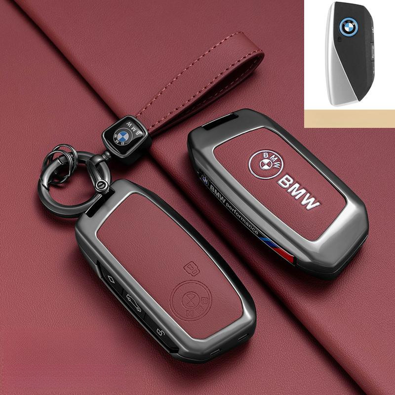สังกะสีหนังกุญแจรถพวงกุญแจสําหรับ BMW ใหม่ X1 Energy Ix XM X1 I7 X7 7 Series 2023 425i 430i M240i/22