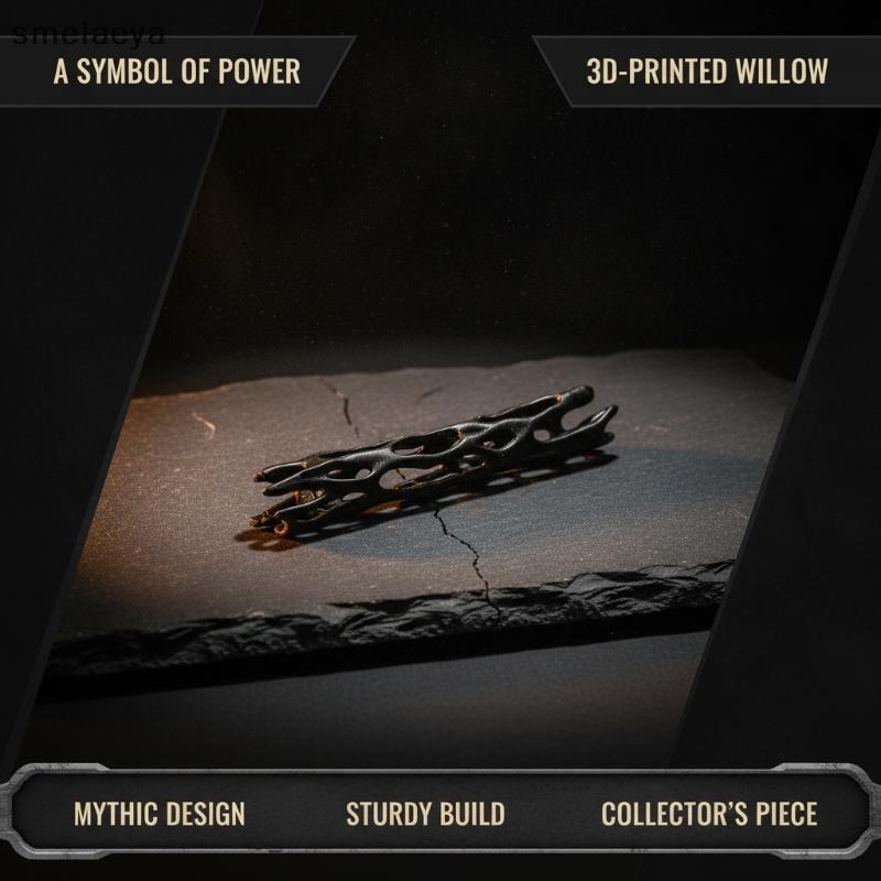 [SME] 3D พิมพ์ Willow Sti เครื่องประดับ 10 ซม.คอสเพลย์ Prop Luy Wishing Decor สําหรับ Halloween Part
