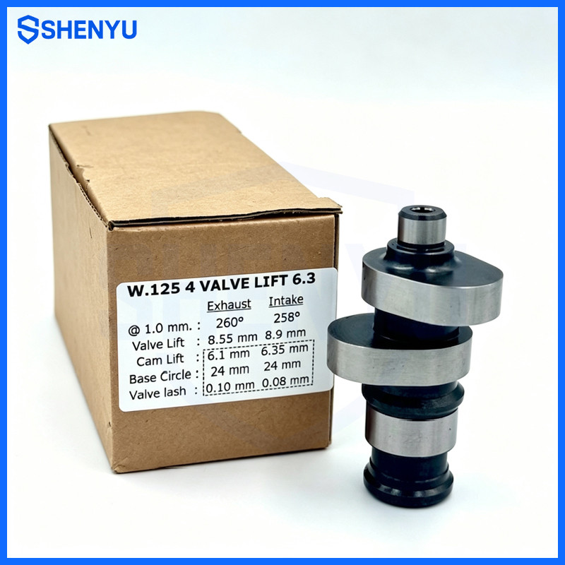 COD แคมชาร์ฟ CNC รุ่น WAVE125 4 VALVE LIFT 6.3 เเคมเวฟ เเกนราวลิ้นwave125