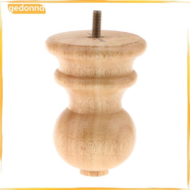[gedonna] Wood Round Sofa Chair Ottoman Dresser Furniture Legs Stand Feet Replacement