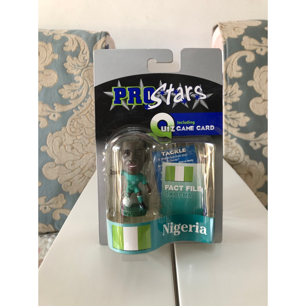 Corinthian ProStars Nigeria Okocha Football Doll Model (กล่องเดิม)