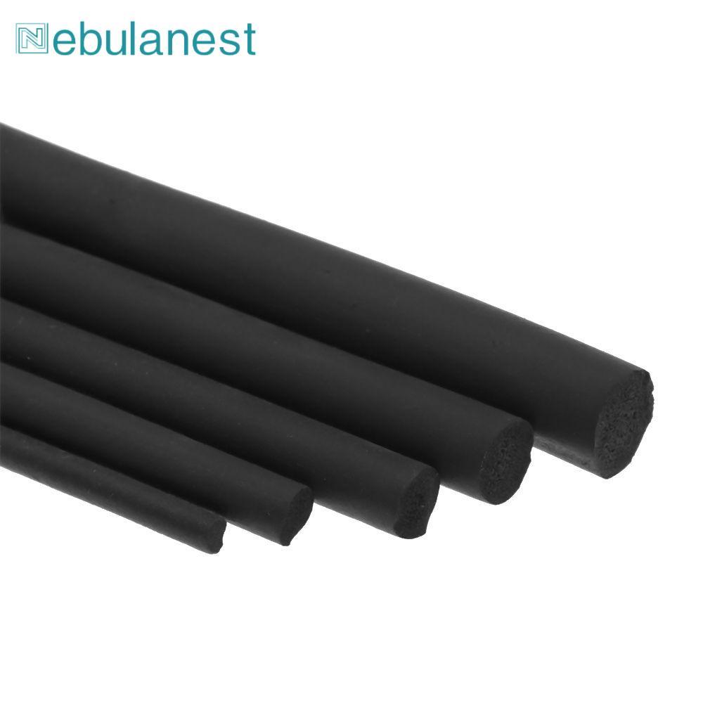 NEBULANEST 5M Car Door Edge Protector โฟมยางยืดหยุ่น O Shape ทนความร้อน Weatherstrip