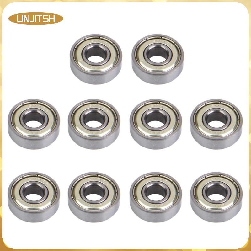 [unjitsh] 10 ชิ้น -7 608 Skateboard Longboard Bearings, Inline Skate Bearings Roller