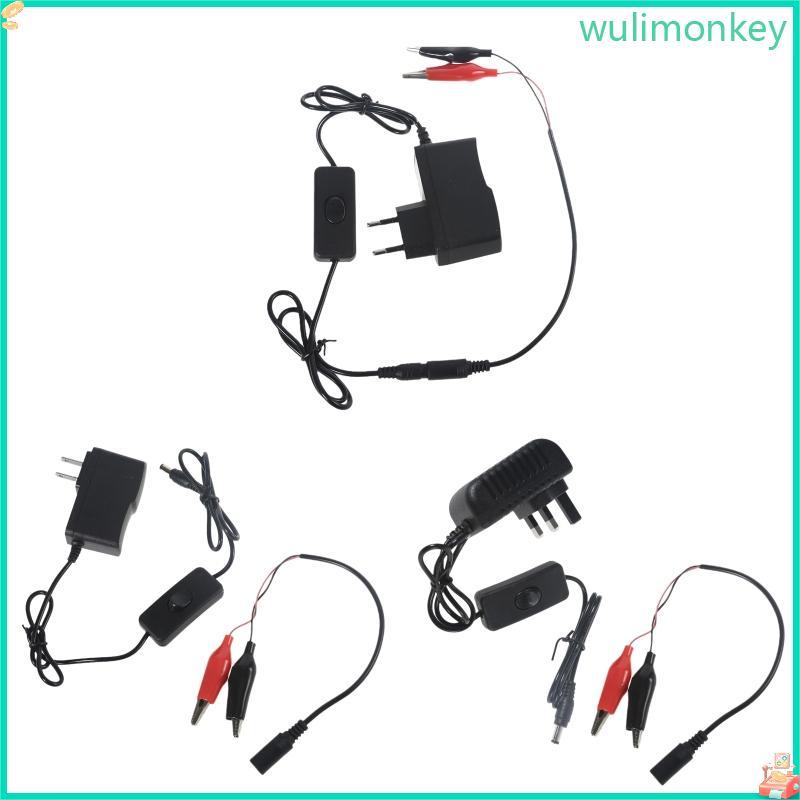 WU 5 5x2 5 มม.1 5V 1A อะแดปเตอร์ไฟ 3A 2A CD ขนาดกําจัด