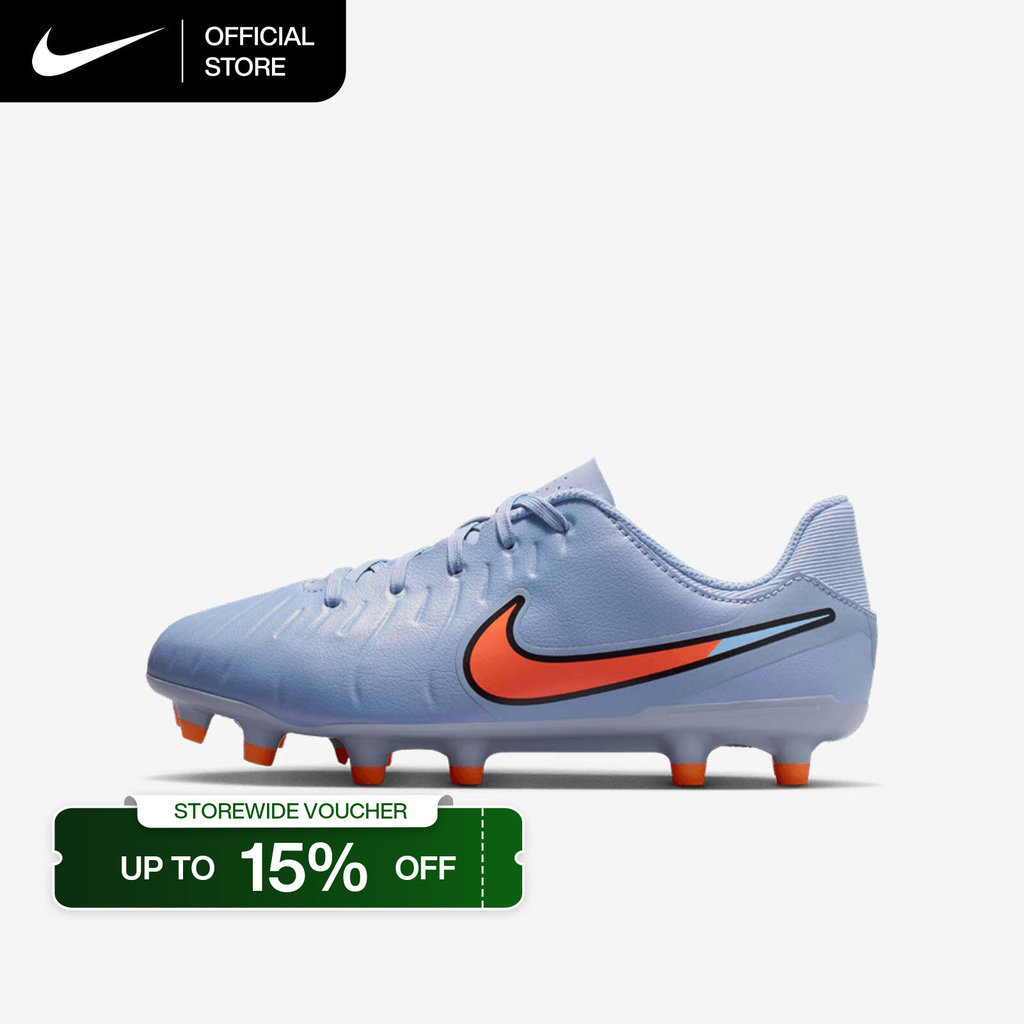 Nike Older Kids' Jr. Tiempo Legend 10 Academy Multi-Ground Low-Top Soccer Cleats - Blue Eclipse [DV4348-402]