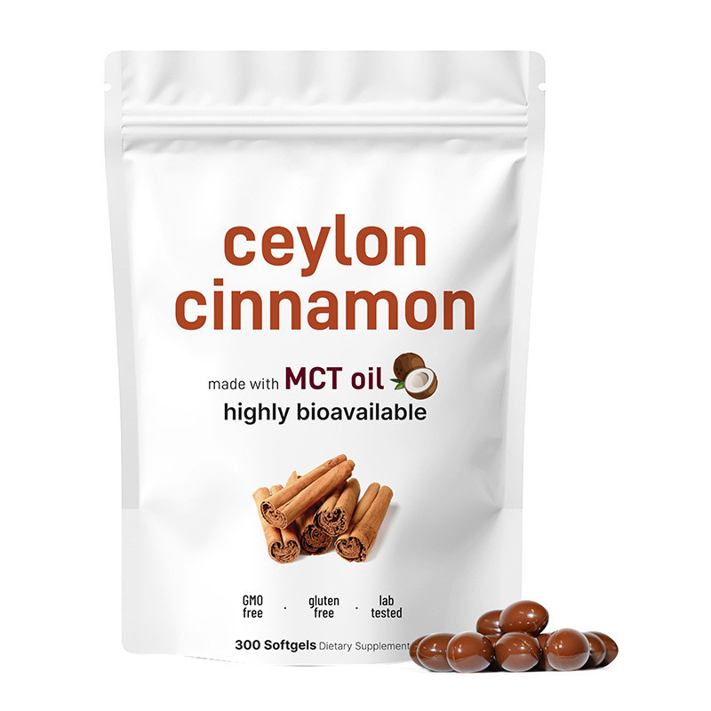 ขายร้อน สินค้าใหม่ CEYLON CINNAMON แคปซูลนิ่ม CEYLON CINNAMON แหล่ง 300 แคปซูล