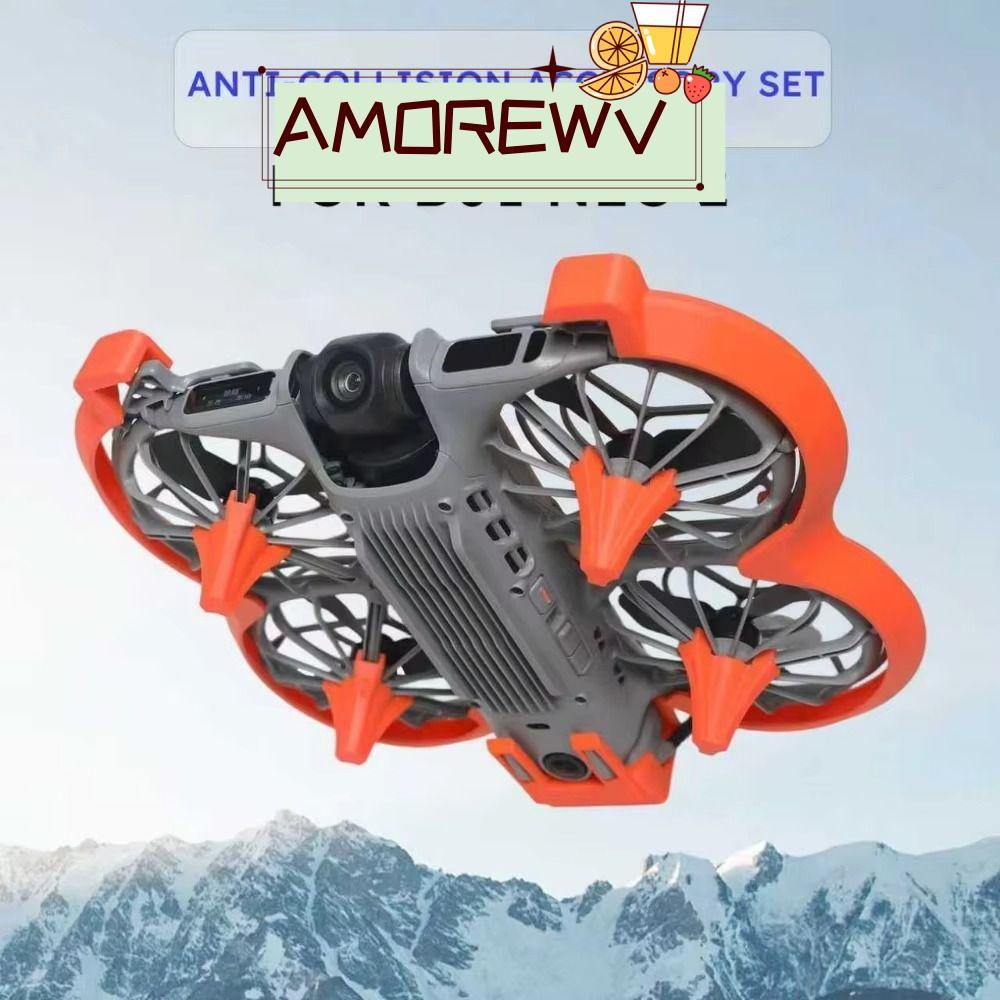 AMOR12WV Anti-Collision Protector, Anti-Collision Quick Release Drone ใบพัดป้องกันน้ําหนักเบา Anti-d