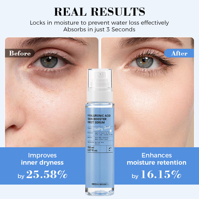 ขายร้อน Essence Hyaluronic Acid day Moisturizing Base 333 Bo Skin 150mlmedithera
