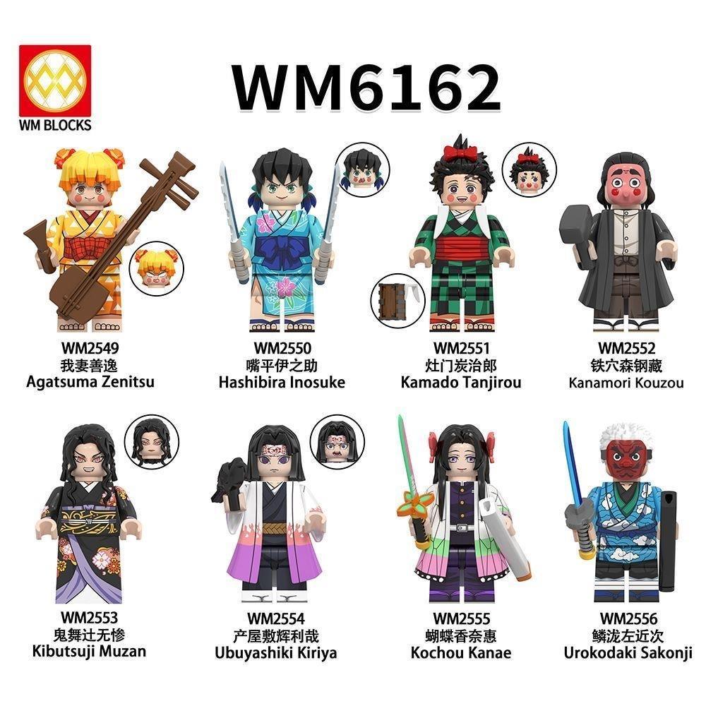 WM6162 6163 6164 Death God Building Block ของเล่นประกอบ Bach Minifigure bnhj9010