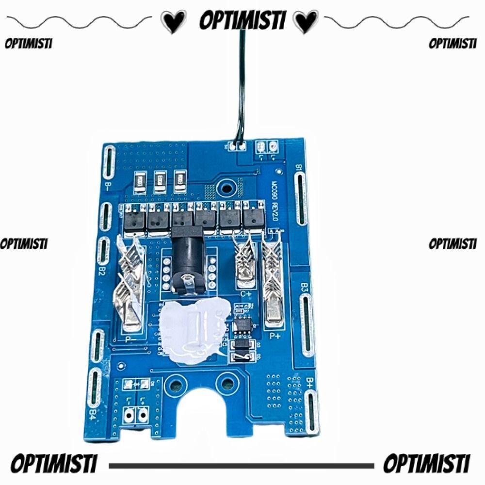 OPTIMISTI8E บอร์ดป้องกันแบตเตอรี่ 21V 5S Li-Ion ชาร์จเร็ว พร้อมระบบป้องกันวงจร 25A/30A ดีไซน์ 6MOS ส