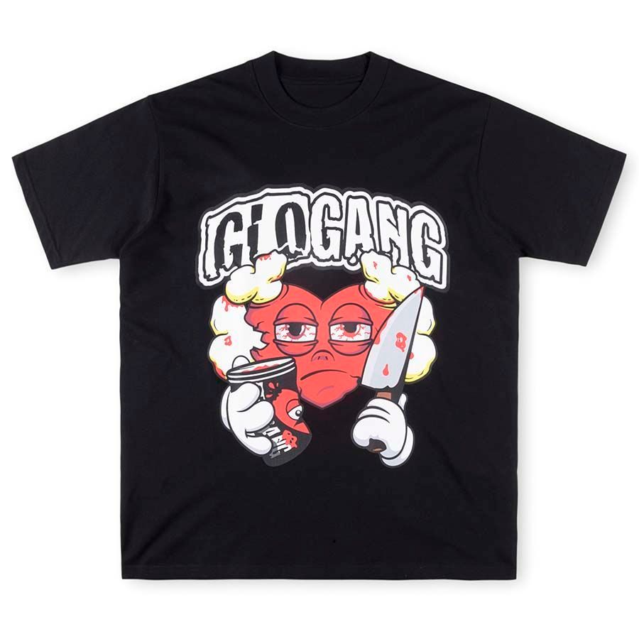 GloGang2025 เสื้อยืดแขนสั้นกีฬาสไตล์ใหม่
