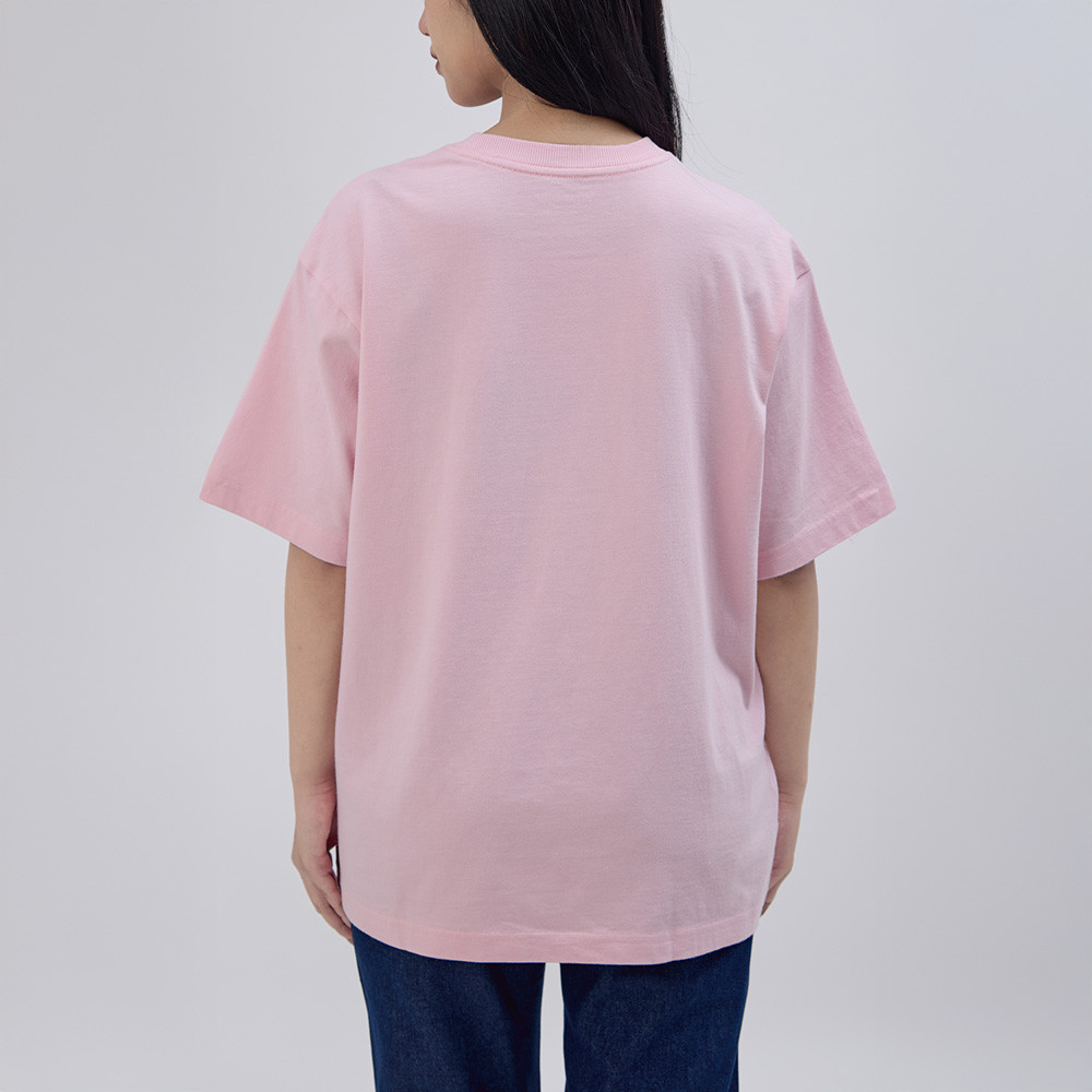 WRANGLER เสื้อยืดแขนสั้นผู้หญิง คอลเลคชั่น Everyday ทรง Relaxed รุ่น WR F325WTSSN05 สีชมพู — صورة 4