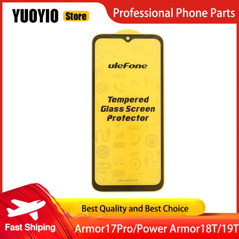 กระจกนิรภัยป้องกันหน้าจอฟิล์มสําหรับ Ulefone Power Armor 18T Power Armor 19T Armor 17 Pro ฟิล์มนิรภั