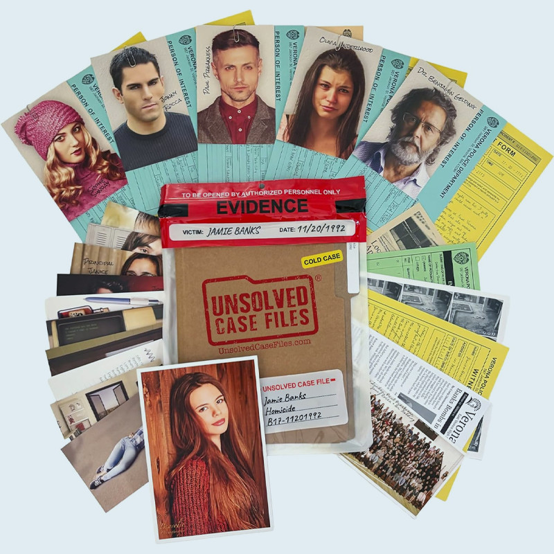 Unsolved Case Files | Banks, Jamie - Cold Case Murder Mystery Game | Can You Solve The Crime?